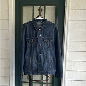 Signature by Levi Strauss Dark Blue Denim Jacket Large